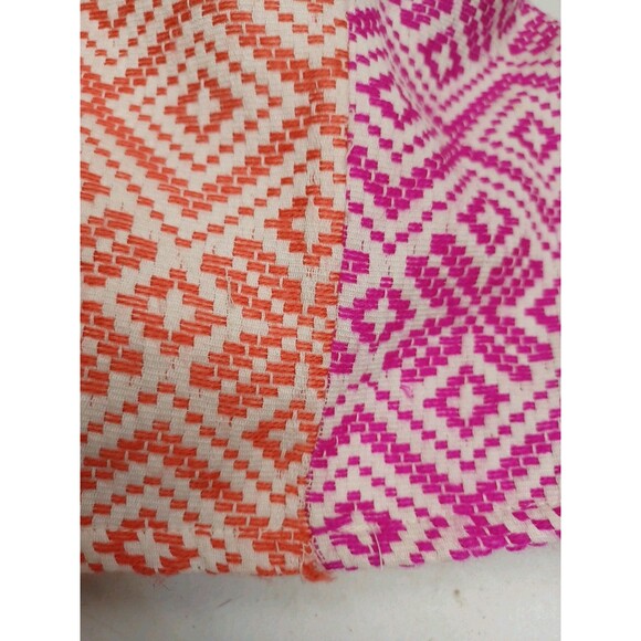 THML Multicolor Jacquard Dress with Tassel Sleeves Size S Tapestry - Picture 7 of 10